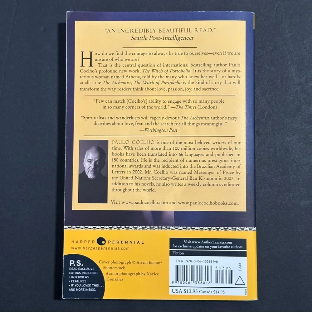 The Witch of Portobello: A Novel by Paulo Coelho | Fiction | Paperback Book - Picture 2 of 9